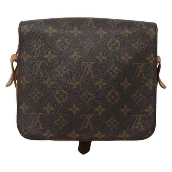 LOUIS VUITTON Monogram Cartouchiere MM Shoulder Bag M51253 LV Auth 131226 - Picture 2 of 16